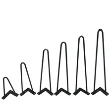 4 шт. 4-10 дюймов металлическая шпилька, настольная ножка стола, твердая железная проволока, опорная ножка для дивана, шкафа, стула, поделки своими руками, мебельная фурнитура