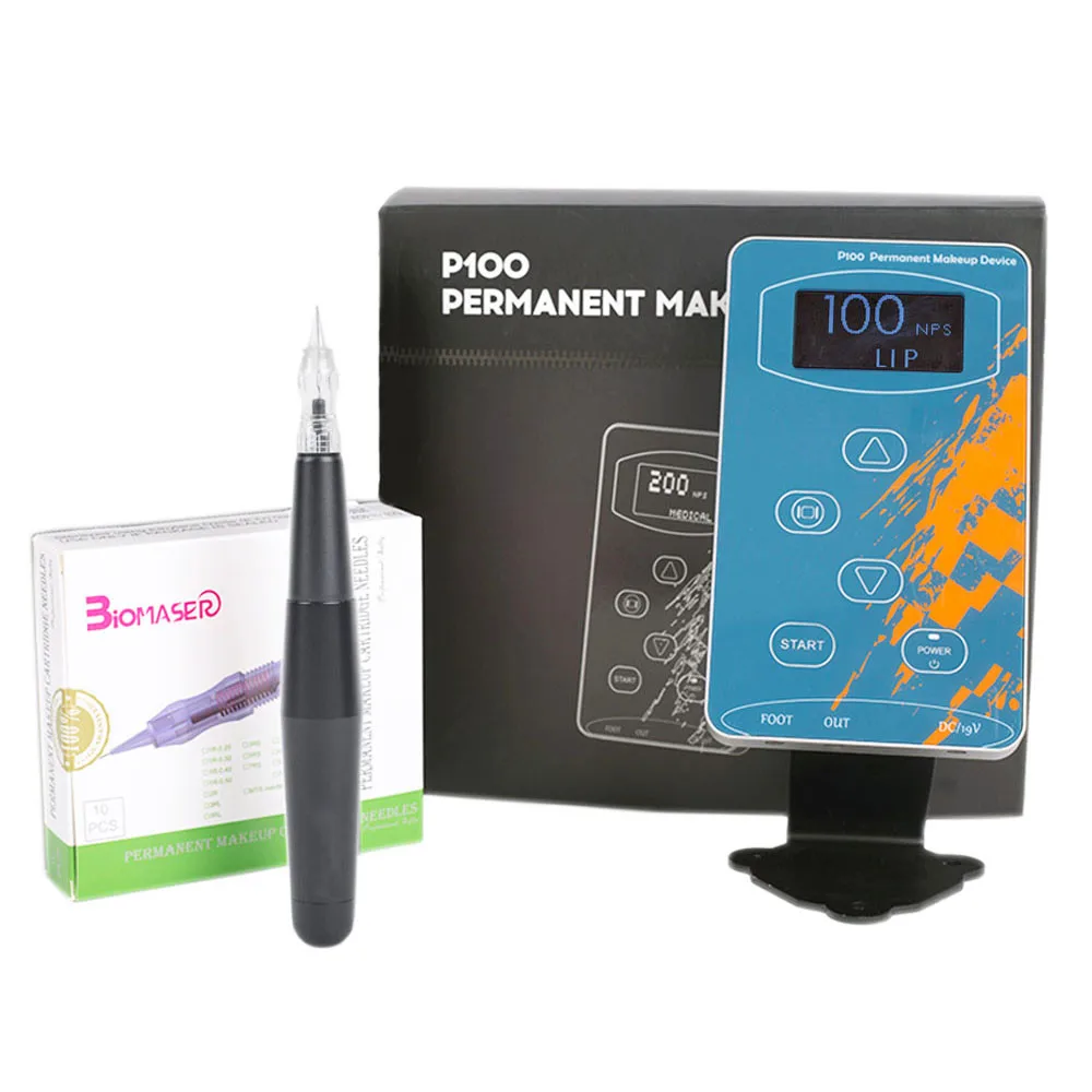 Biomaser P100 Tattoo Guns Permanent Makeup Rotary Machine Eyebrow