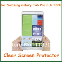 5 шт. прозрачный Экран протектор Защитная пленка для Samsung Galaxy Tab Pro 8,4 T320 T321 T325 без розничной посылка Размеры 215,5*125 мм