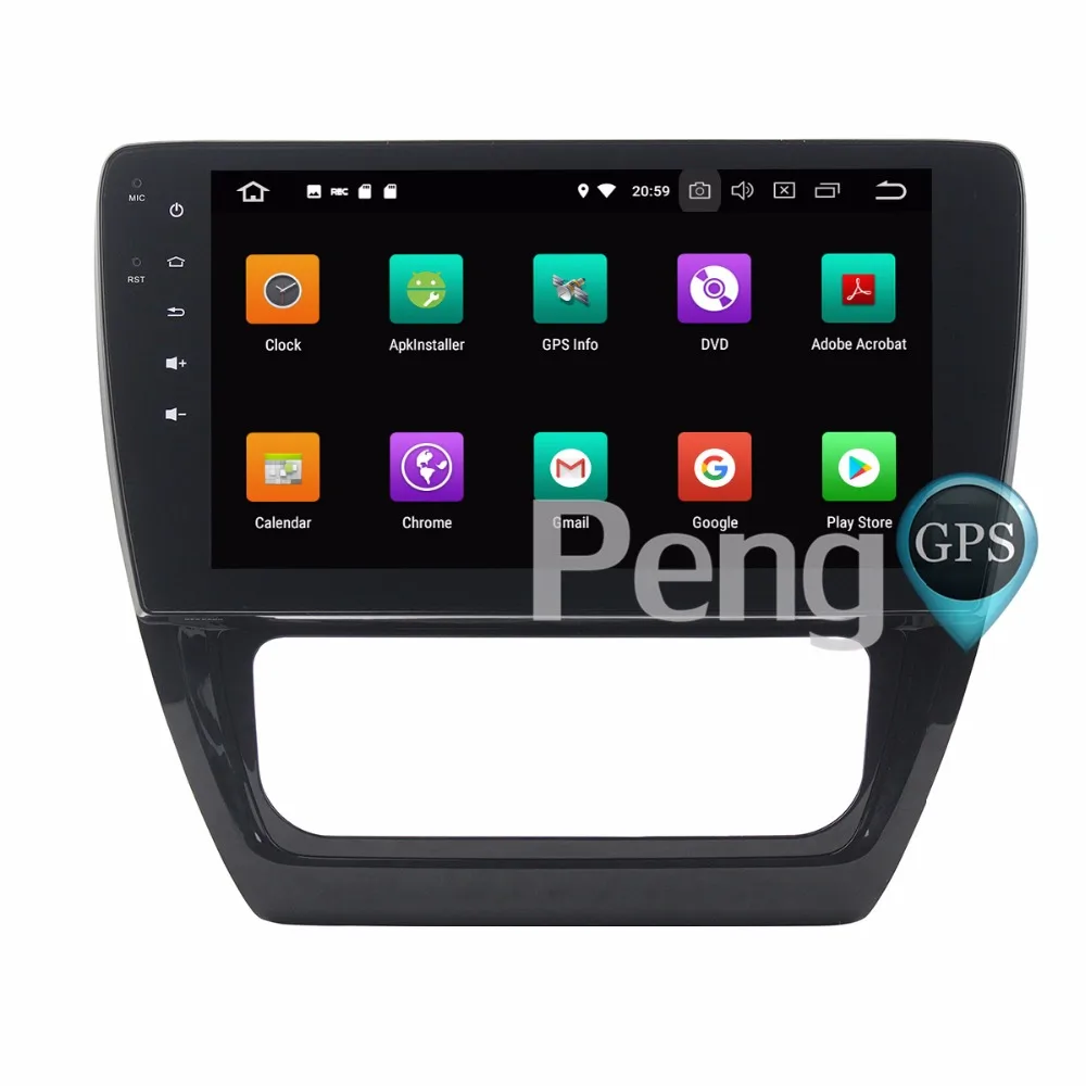 Excellent 4G+32G Octa Core 2 Din Stereo Android 8.0 Car Radio for VW Jetta Sagitar 2015-2017 SAGITAR 2012 -2014 GPS Navigation CD DVD 3