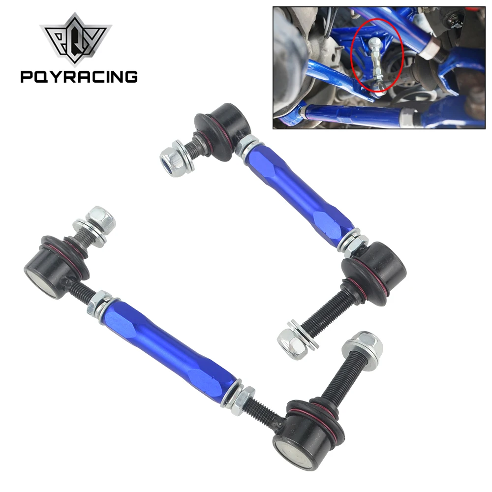 Ball Joint 12mm Adjustable Roll Sway Bar End Link 140mm-170mm For Toyota Lexus