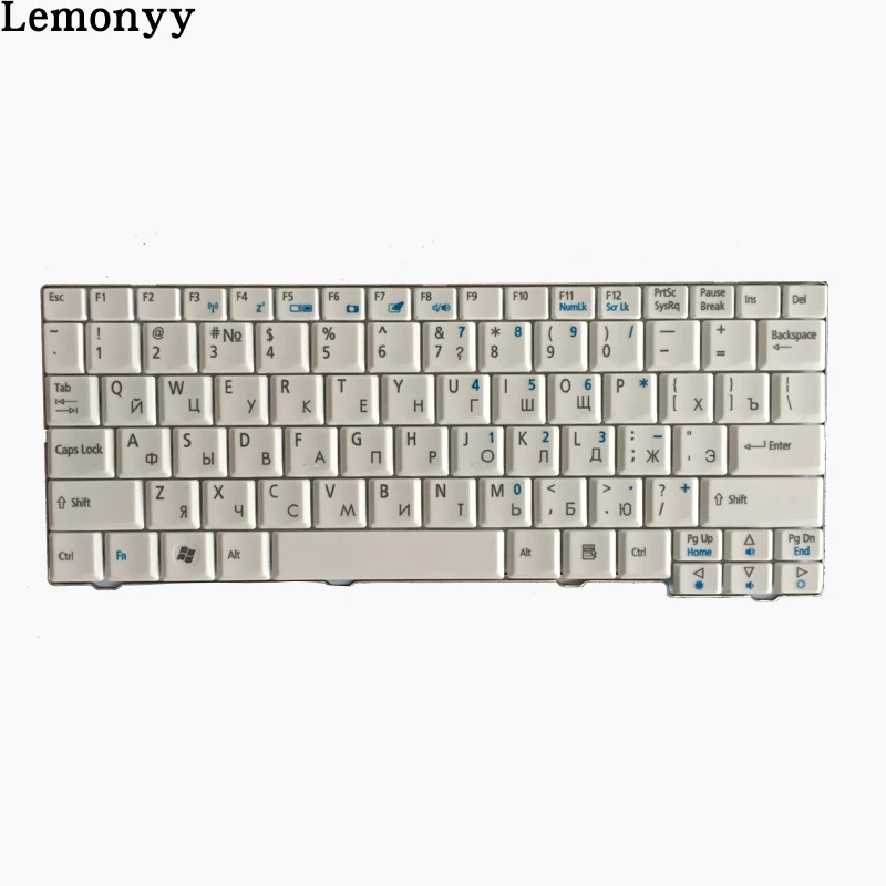  Russian/RU laptop Keyboard for Acer for Aspire One ZG5 D150 A150 A150L ZA8 ZG8 D210 D250 A110 KAV60