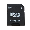 10Pcs Micro SD TransFlash TF To SD SDHC Memory Card Adapter Converter Black ► Photo 2/6