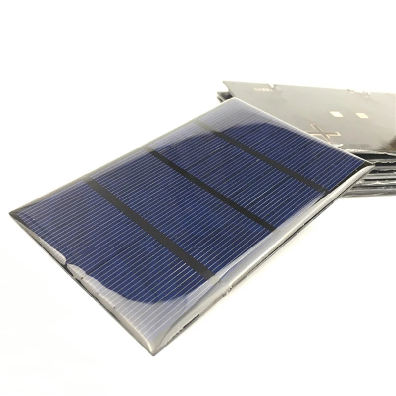1 шт. 9 В поликристаллическая солнечная панель 1 Вт Solars Cells DIY переносная солнечная батарея зарядное устройство power Bank 110*70 мм фотоэлектрический модуль