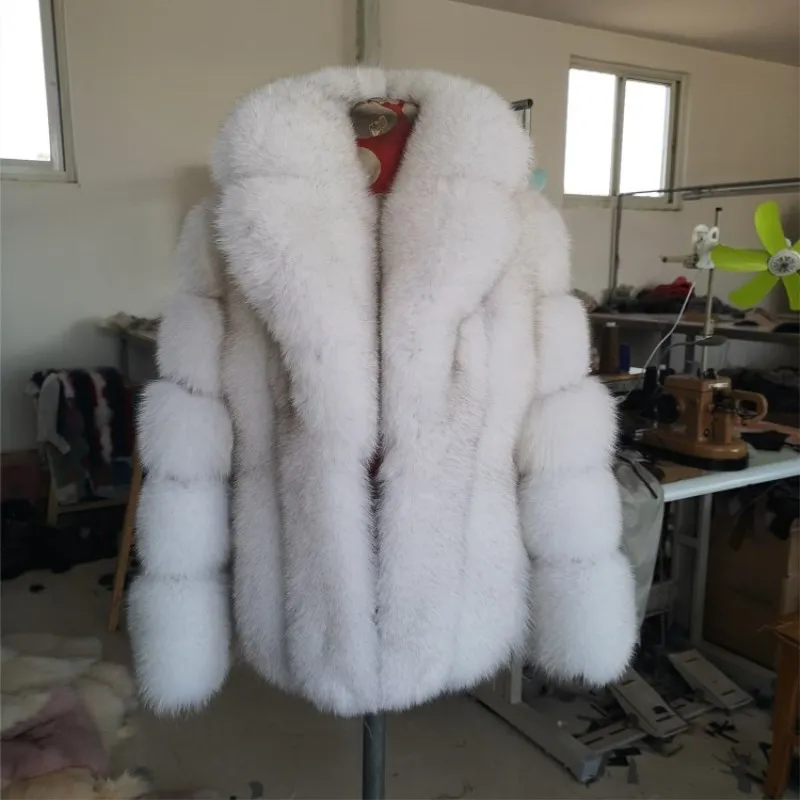 

2019 new fur coats suits real fox fur fur coats winter fur jackets