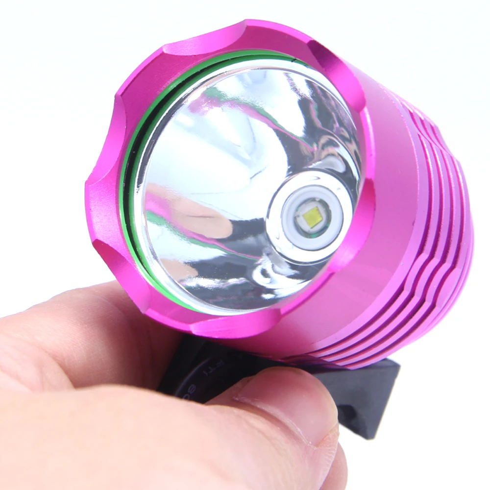 2200 люмен XML T6 LED Bycycle светильник Head Bike lumiere Велоспорт Flash 6400mAh or10000mah 18650 батарея