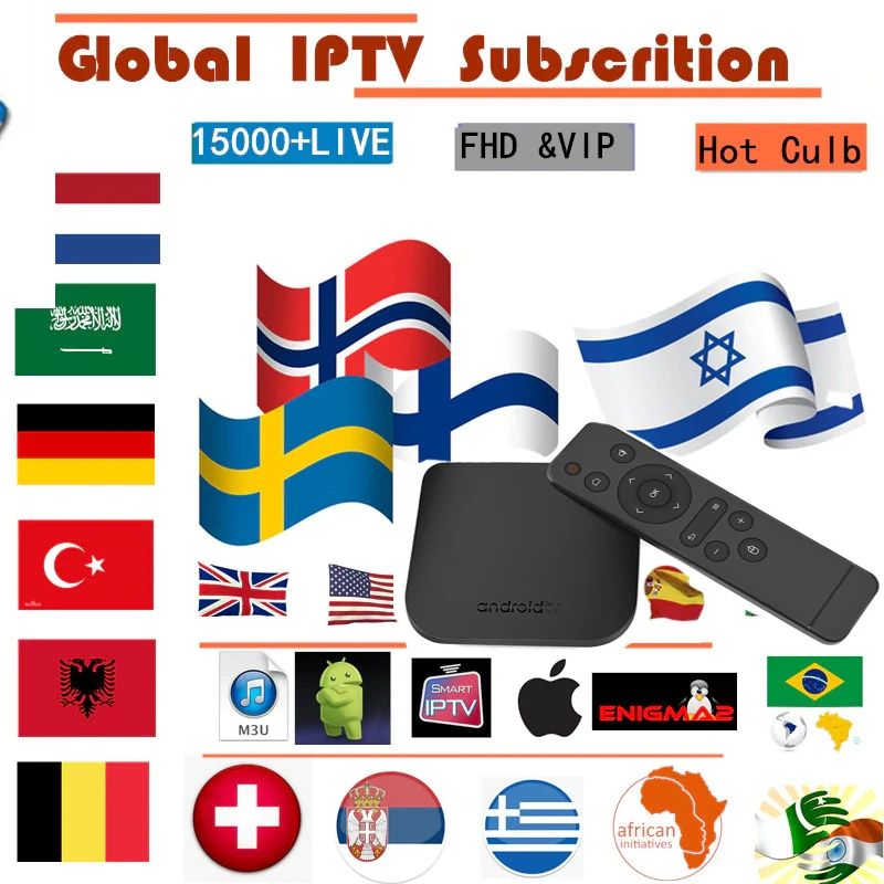 

French Israel IPTV SCANDINAVIA Sweden Norway Spain Portugal Italy Arabic Dutch brazil Android IPTV m3u enigma2 mag smart iptv