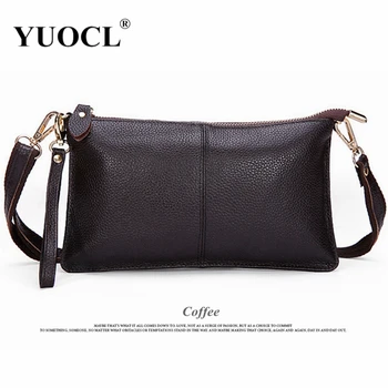 

2018 Women Wallets Genuine Leather crossbody bag Female Zipper Clutch Coin Purse Ladies Wristlets portable handbag for parties