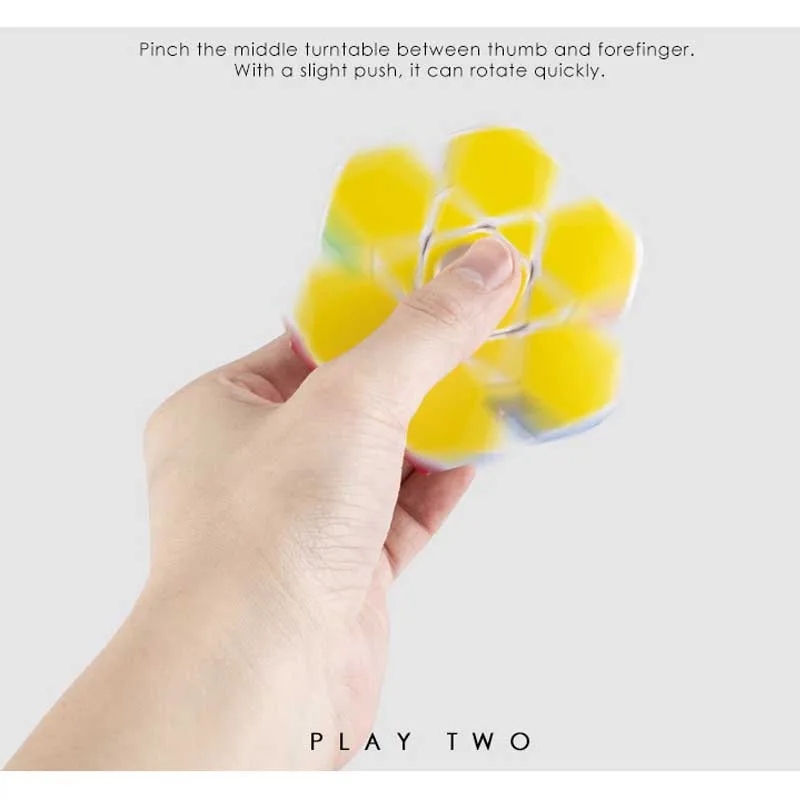 

Fidget Finger Spinner Magic Cube Puzzle Toys for Children Adult Pressure Release Funny Hand Toys for Boys Girls