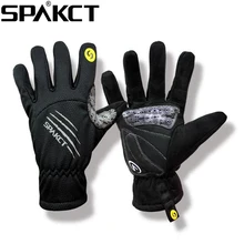 SPAKCT Cycling Winter font b Gloves b font Full Finger Long font b Gloves b font