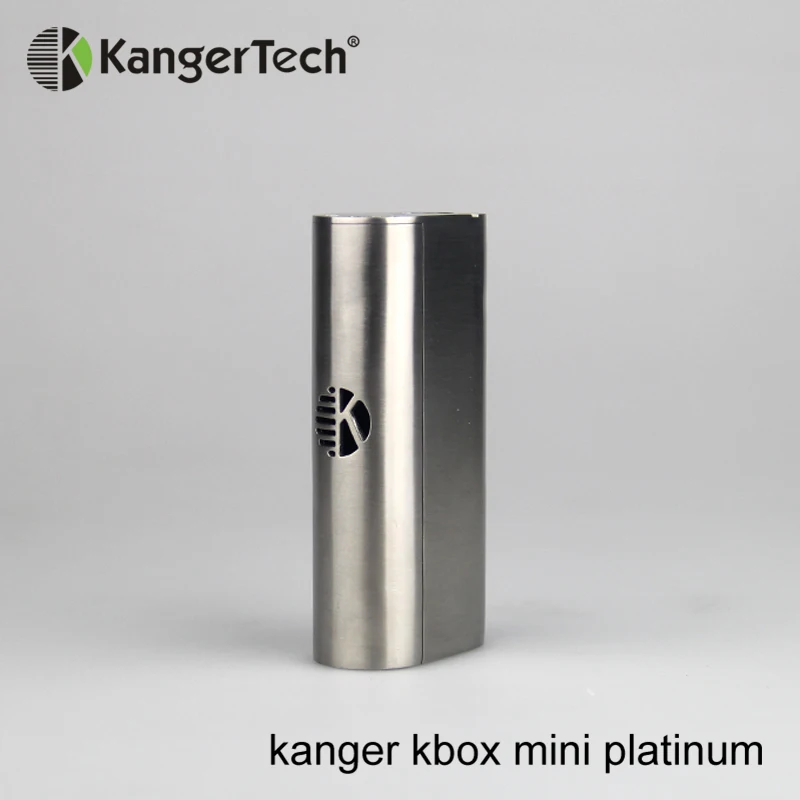 5 шт. Kanger Kbox Mini Platinum 60 Вт TC Box Mod температурный контроль для вейпа Fit 18650 батарея на