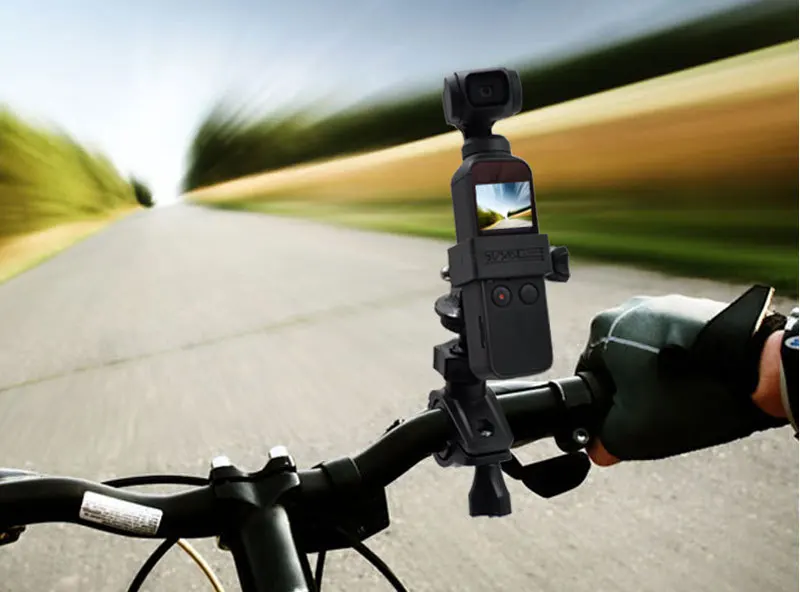OSMO Pocket Camera mounts Bicycle Motorcycle Bracket Clip for dji osmo Pocket gimbal  Accessories 1 (2)