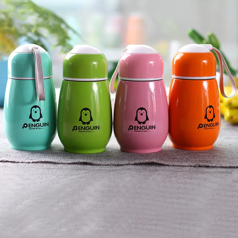 

Mini Cute Student Cup Cartoon penguin mug Support any customization