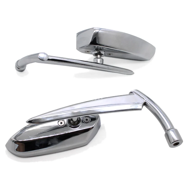 Nuoxintr Motorcycle Mirrors For Yamaha Vstar 950 1100 1300 Classic Honda CBR Kawasaki Shaft Voyager Harley Sportster 1200