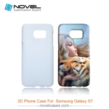 

Hard Plastic Sublimation Blank 3D Phone Case for Samsung S7