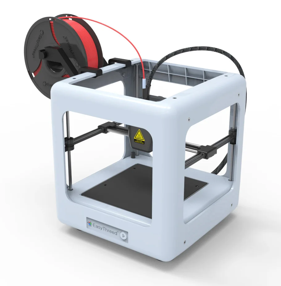 

Easythreed Desktop 3D Printer Fully Enclosed with One Key Support and Removable Hot Bed PLA Filament SD Card Desktop 3D Printer
