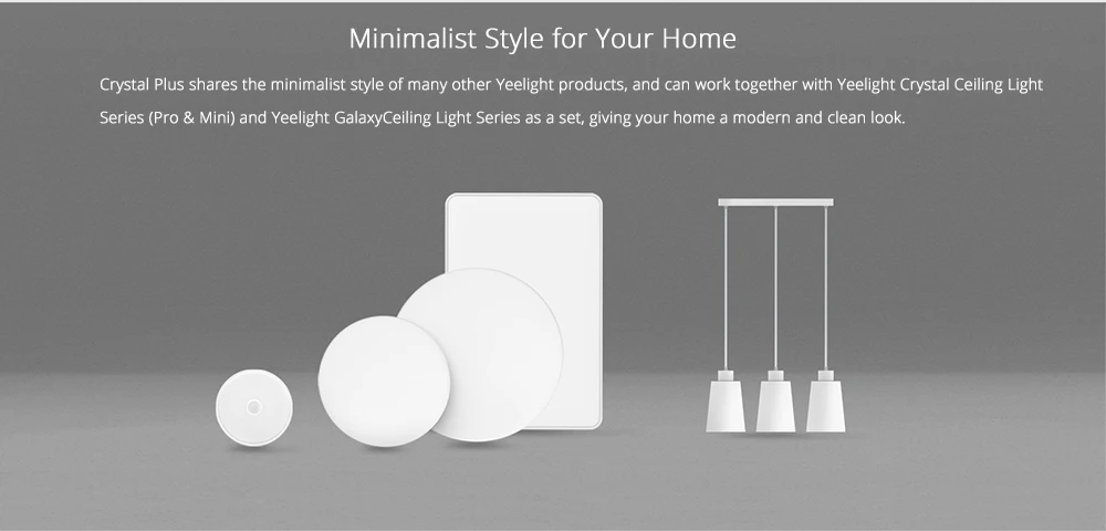 mi jia Yee светильник, умный квадратный светодиодный потолочный светильник, плюс умный голосовой светильник/mi home APP, управление для спальни, гостиной