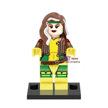 50 шт. супергерой X-men Rogue строительные блоки, друзья для девочек и мальчиков детские игрушки