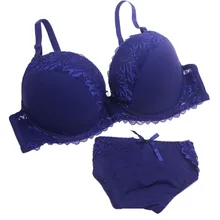 Для женщин бюстгальтер пуш-ап D принтом Бюстгальтеры розовое нижнее белье комплект аппликации браслет сексуальное нижнее белье Комплекты бюстгалтеров и трусиков, близко расположены чашечки, 85/90/95 Co1