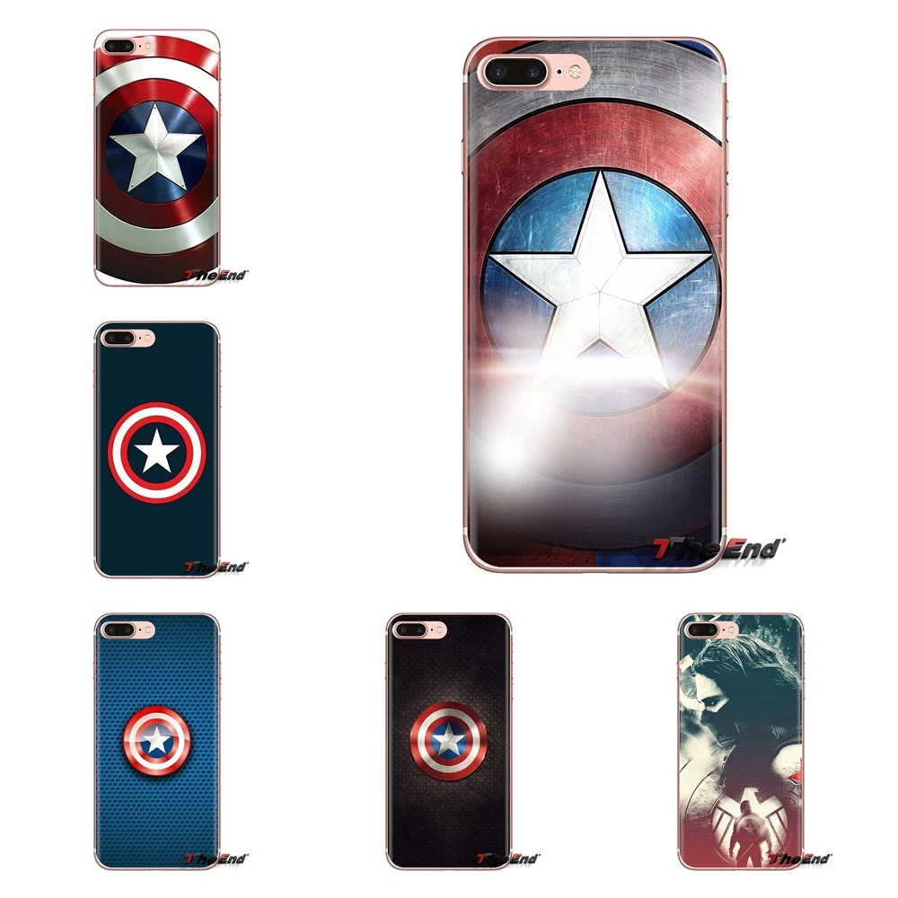 Чехол для мобильного телефона Huawei Mate Honor 4C 5C 5X 6X 7 7A 7C 8 9 10 8C 8X 20 Lite Pro Captain America collage never