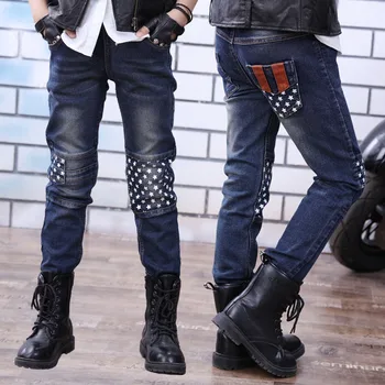 

Spring Autumn Fund New Garment Trousers 2018 In Will Catamite Self-cultivation Elastic Force Jeans Long Pants Han Banchao