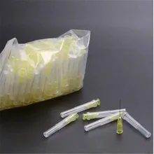 150 шт. стоматологическая эндо ирригационная игла наконечник 30GA Концевая сторона отверстие эндо-шприц для зубов отбеливающий для полости рта гигиенический уход инструмент