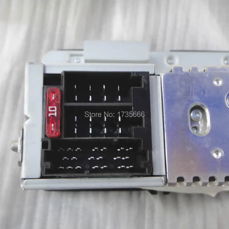 Автомагнитола RCN210 CD плеер USB MP3 AUX Bluetooth 9N 31G 035 185 подходит для VW Golf Jetta MK4 Passat B5 Polo|MP4 и