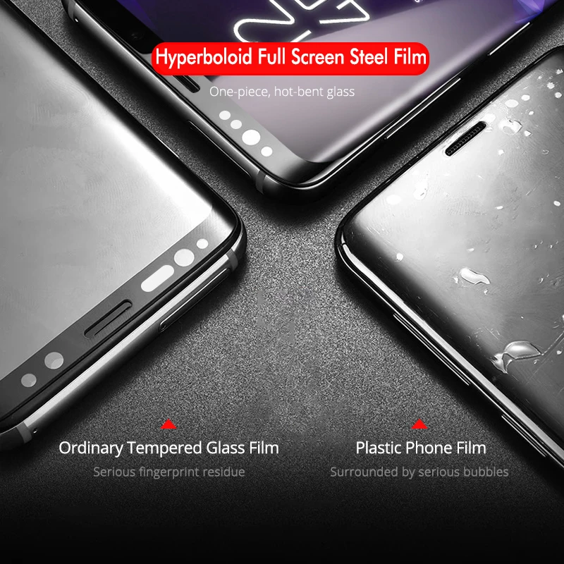 DEROZAN Защитные пленки для экрана Samsung S6 Edge стекло S9 S8 S7 Plus Note 8 закаленное 3D