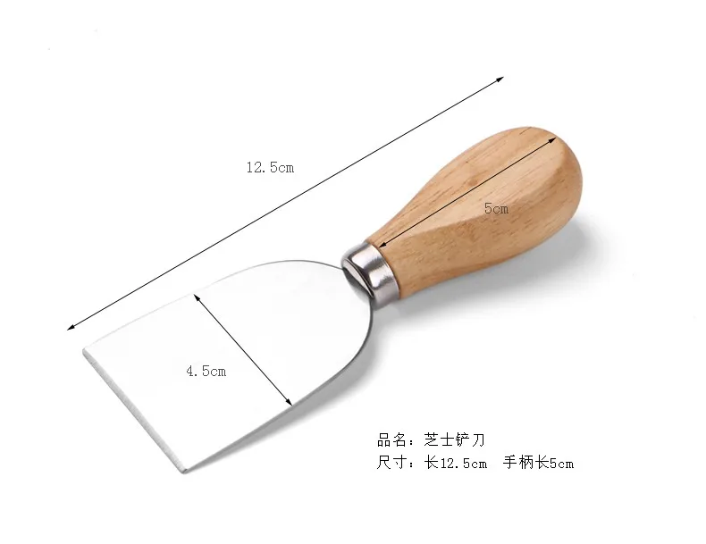 50 комплектов* 4 шт/наборы ножи бард набор дубовая ручка нож для сыра набор кухонные инструменты полезные аксессуары