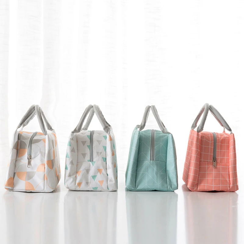 

Japan Style Lunch Bag Work School Lunchbox Storage Bag Insulated Thermal Cooler Picnic Bag Food Container Bento Pouch Organizer