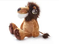 Новые творческие чучело льва игрушка милые плюшевые игрушки джунглей Лев Кукла подарок около 50 см 0453