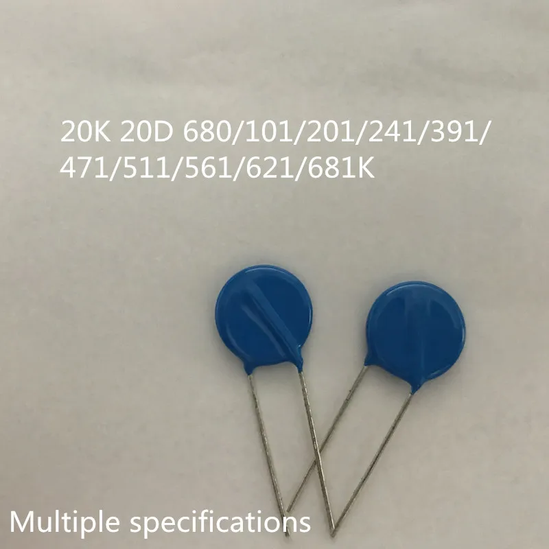 

Varistor 20K 20D 680/101/201/241/391/471/511/561/621/681K