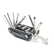 15 в 1 Велосипед на Нескольких Repair Tool Set Комплект Шестигранной Говорил Ключ Горный Велосипед Инструмент Велоспорт Отвертка D4108