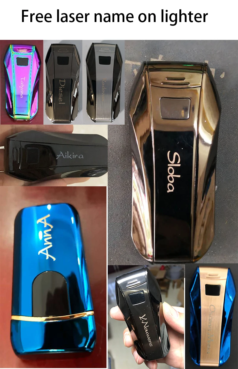 Sportscar форма вольфрама турбо USB Зажигалка перезаряжаемая электрическая ветрозащитная Зажигалка Бесплатный лазерный логотип