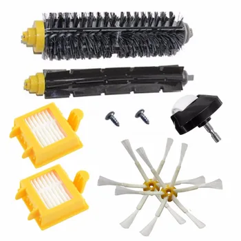 

Castor wheels Filters Beater & Bristle Brush Side Brush 6 armed Pack Big Kit for iRobot Roomba 700 Series 760 770 780 Free Post