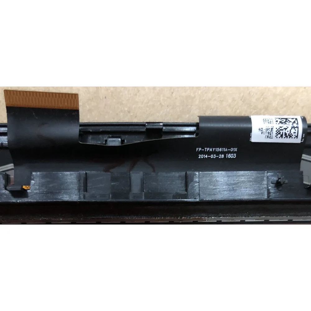 Digitador da Tela de Toque do Painel de Vidro com Moldura de Substituição para Asus Tp550l Laptop Preto de Substituição Tp550la Fp-tpay15611a-01x 15.6 - Imagem 3