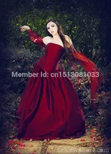 Miranda Medieval Dragon Brocade Corset Gown with Chiffon Custom