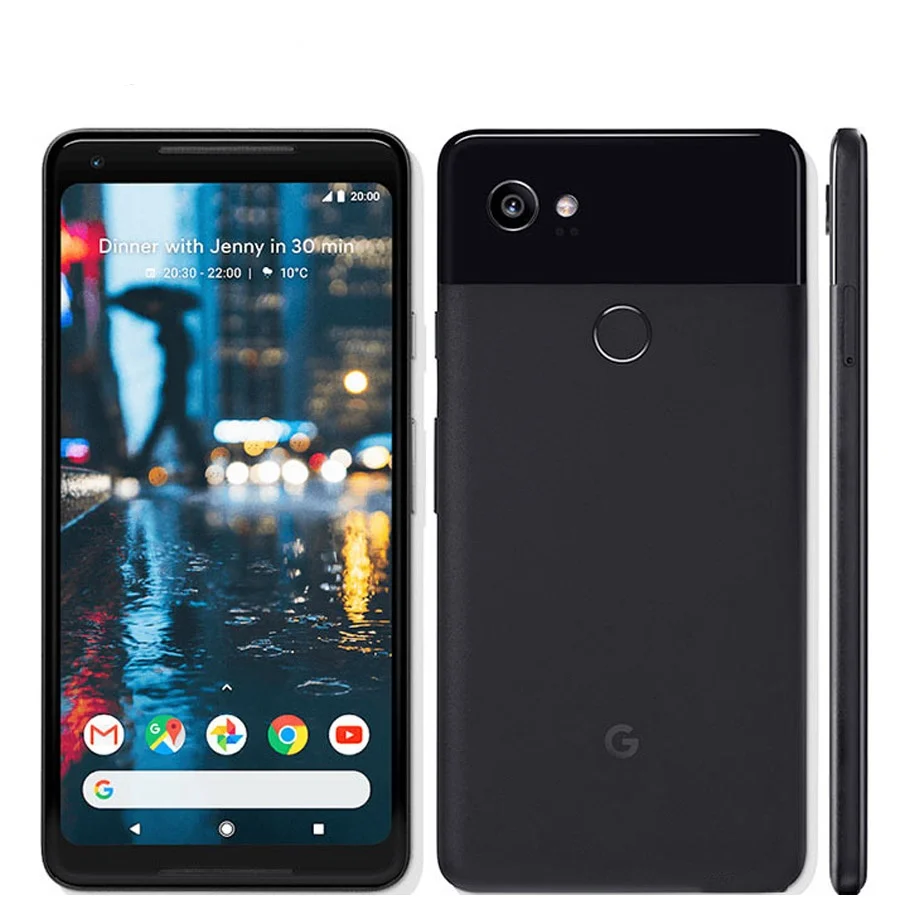 ЕС Версия Google Pixel 2 XL 6,0 ''Восьмиядерный 4G LTE Android 8. 0 2880*1440 4 Гб ram 64 Гб 128 ГБ rom Европейский смартфон