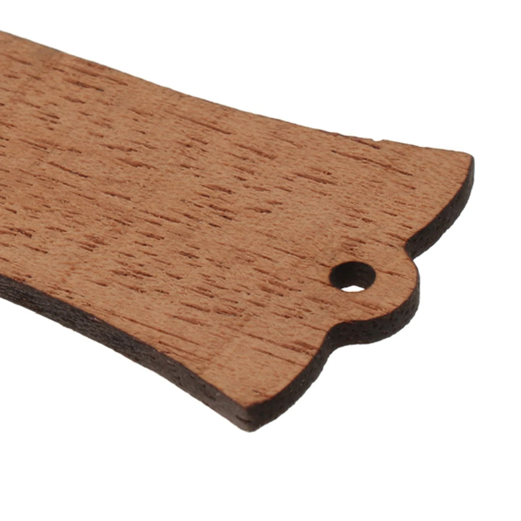 Electric Guitar Truss Rod Cover 2/3 Holes DIY Part Rosewood/Mahogany Bell Shape Accessories