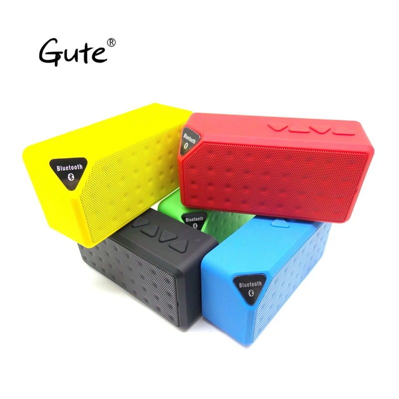 

Gute 2019 Bluetooth wireless speaker Radio enceintes bluetooth stereo puissante Mic enceinte bluetooth portable puissant ch4 jot