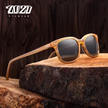 Классические Поляризованные Мужские Солнцезащитные Очки Женщины Марка Дизайнер Квадратные Ацетатные Солнцезащитные Очки Вождения Унисекс Очки Gafas cuculos AT8006