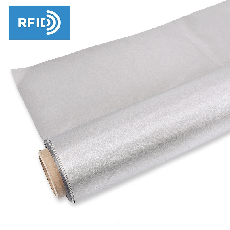 Rfid blocking radiation proof fabric anti scanning rfid blocking