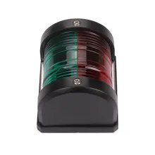 Лодка светодиодный фонарь для навигации двухцветный красный зеленый 12 В топовый огонь ABS пластик для яхты лодки