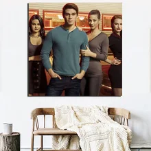 Riverdale TV Casts Canvas Painting Prints Bedroom Home Decoration Motivational Artwork Modern Wall HD Art Oil Painting Posters 