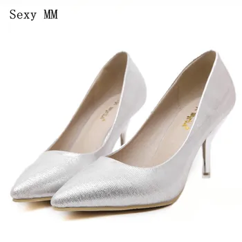 

High Quality High Heels Women High Heel Shoes Pumps Stiletto Woman Pointed Toe Party Wedding Shoes Kitten Heels Scarpin