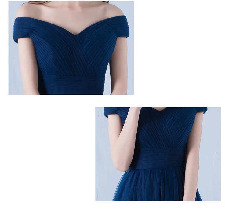 Elegant Backless Long Royal Blue Evening Dresses Lace Up Party Maxi Dress Formal Prom Party Dress image 6