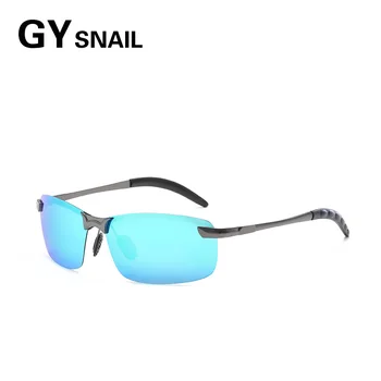 

GY SNAIL Hot Sale Polarized sun glasses men Anti Glare Glasses For Safety Driving mens Sunglasses women Night Vision Goggles
