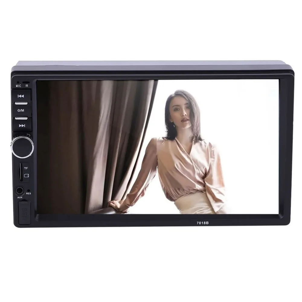 

7inch 2 DIN In Dash LCD HD Bluetooth Touch Screen Car Stereo Radio MP5 Player AUX with LED/LCD Colorful Display Remote Control