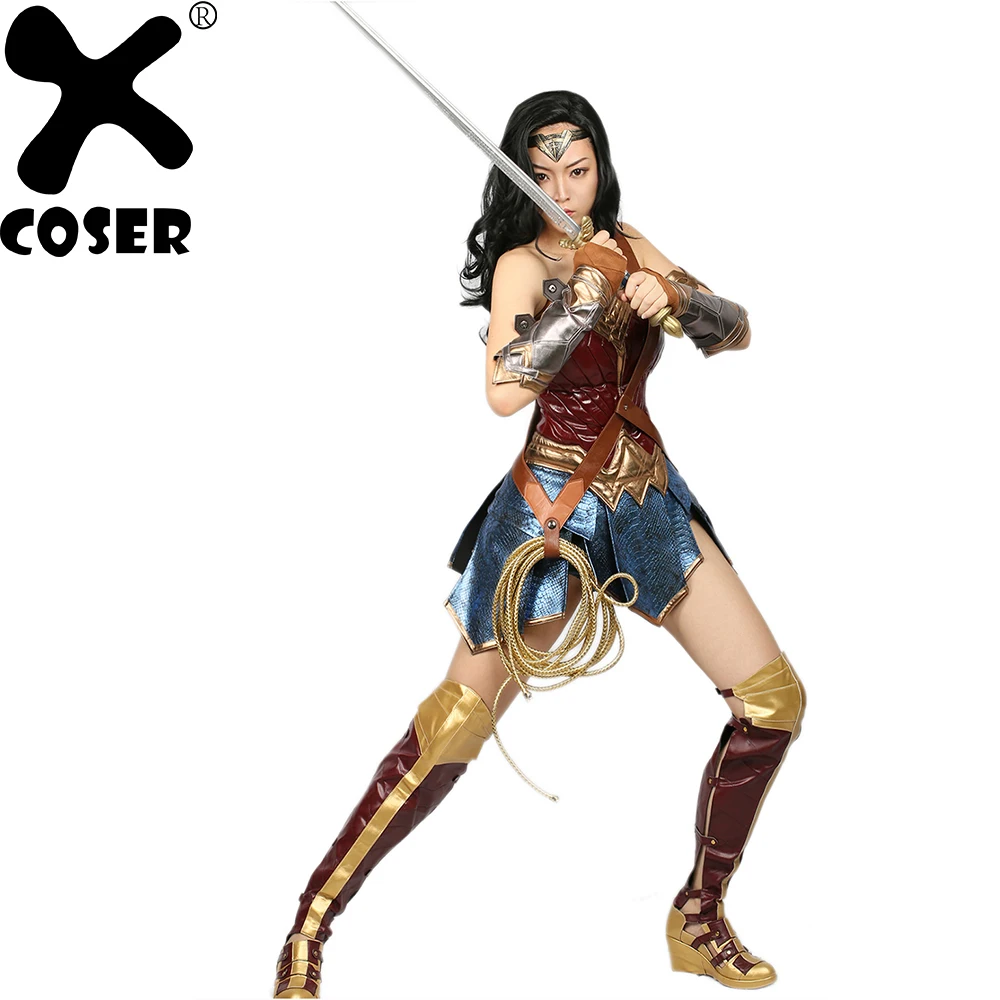 Buytramadolonlinezv Comprare Xcoser Wonder Woman Costume Dc Comic Superhero Cosplay Outfit Sull Di Vestito Carnevale Spettacolo Halloween Per Le Donne Formato Adulto Economici Prezzo Online