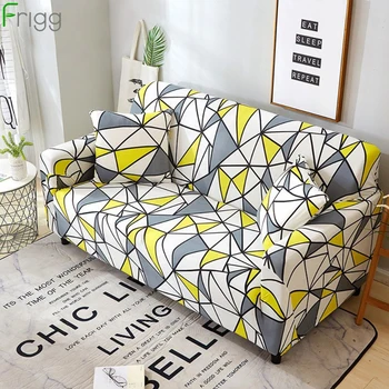 

Frigg Elastic Sofa Cover Fabric Modern Corner Sofa Cover Stretch Sectional Couch Covers Slipcover Sofa 1/2/3/4 Seat Home Decor